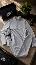 Ensemble long Nike gris clair