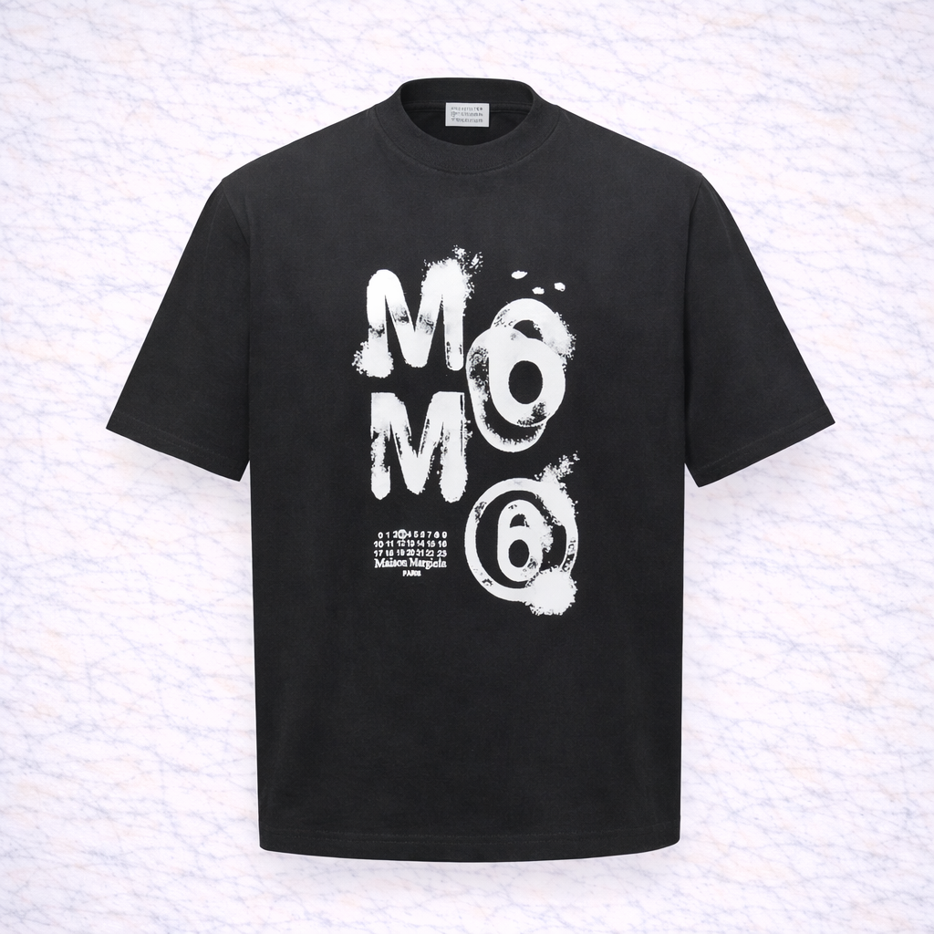 Maison Margiela – T-shirt Noir Print “MM6”