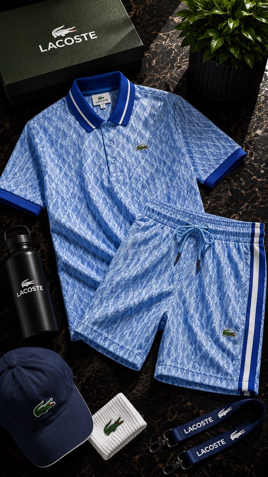 Ensemble Lacoste bleu