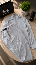 Ensemble long Under gris clair