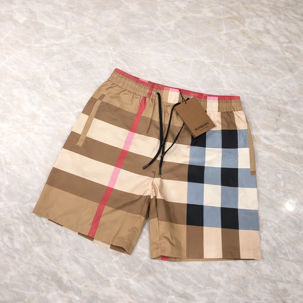 Burberry - Short de bain Check iconique