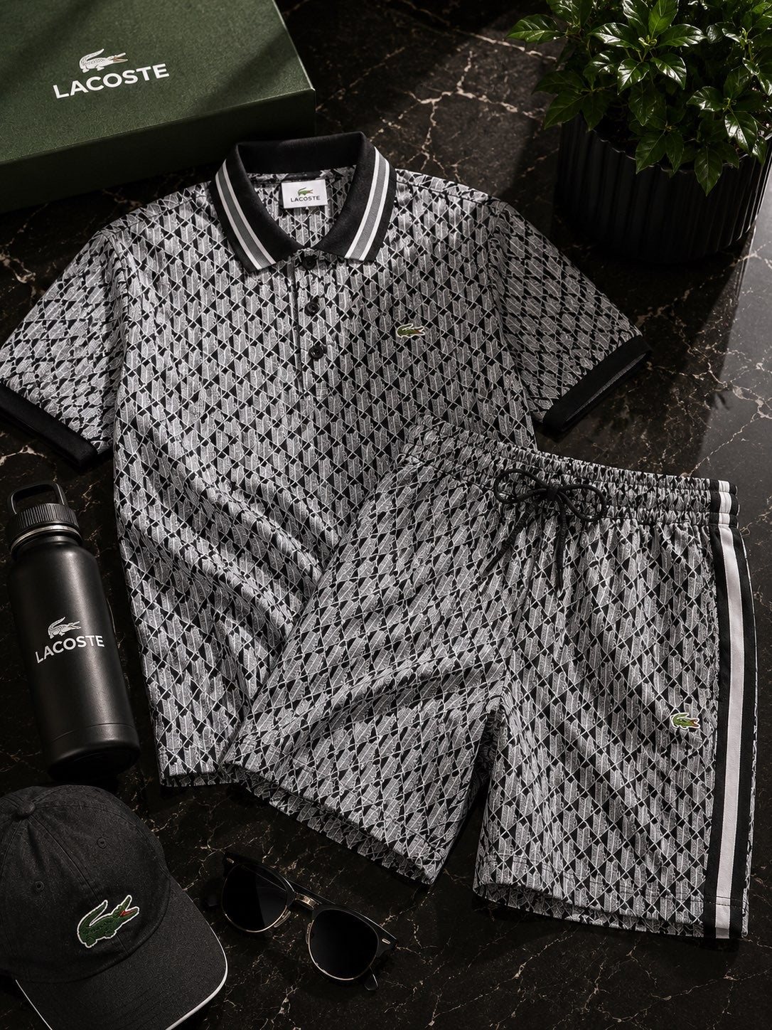 Ensemble Lacoste noir